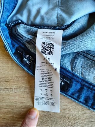 2 pantalones vaqueros Armani