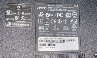 Acer Aspire N15C4, 8gb RAM, 222 disco duro