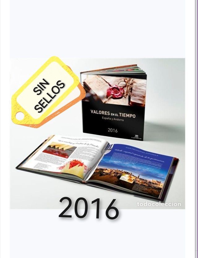 VALORES EN EL TIEMPO. LIBRO DE CORREOS AÑO 2016.