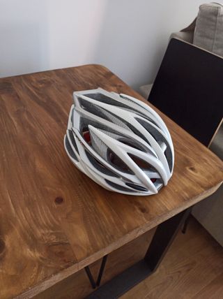 Casco bici Rh+ color blanco