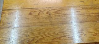 Mesa 1 bodega madera maciza con bancos