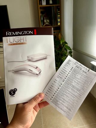 Depiladora luz pulsada Remington