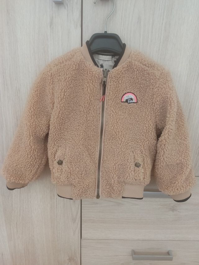 Cazadora reversible niña