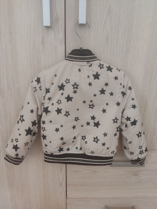 Cazadora reversible niña