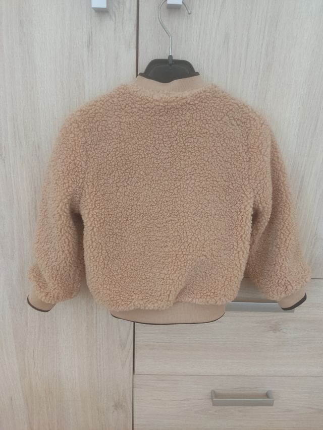 Cazadora reversible niña