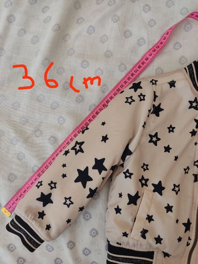 Cazadora reversible niña