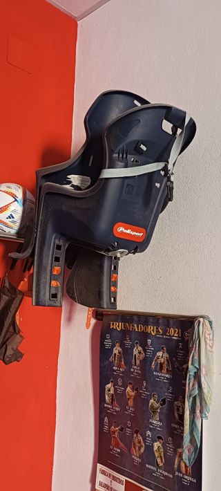 Porta niños para bicicleta