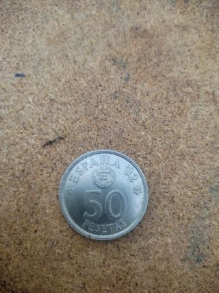 Moneda de 50 pesetas 