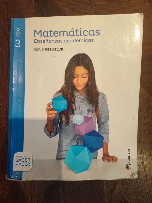 Libro Matemáticas Santillana