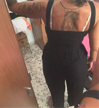 Mono largo de lino zara 