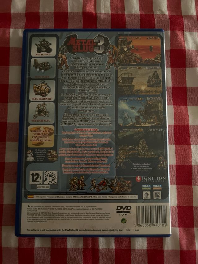 Metal Slug 3 Ps2