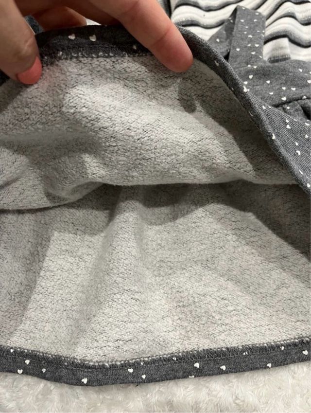 Vestido peto y camiseta bebe Losan