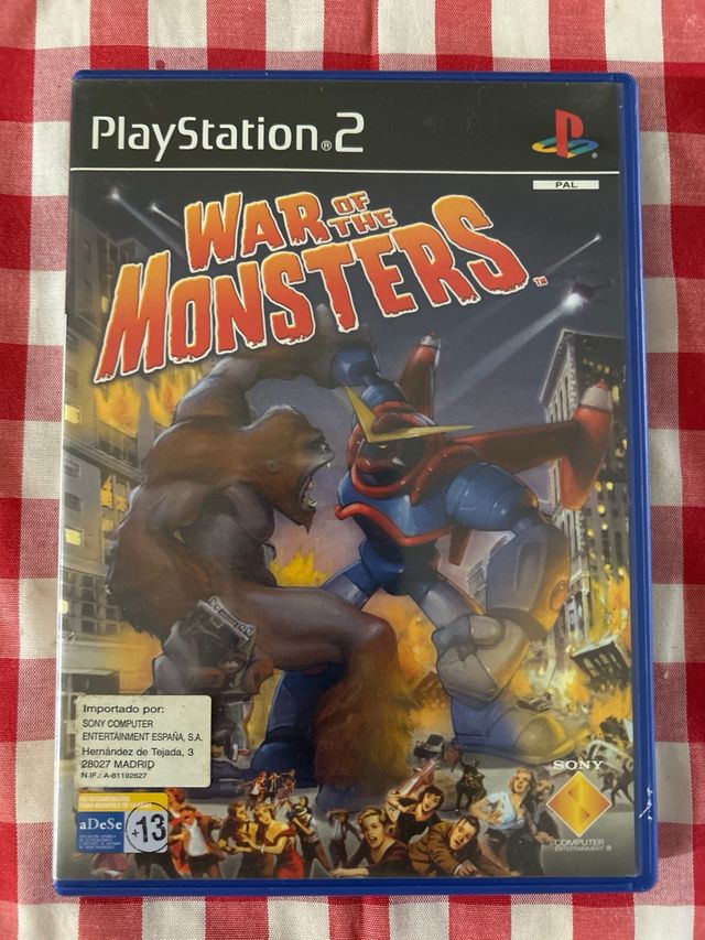 Wars Of The Monsters Ps2
