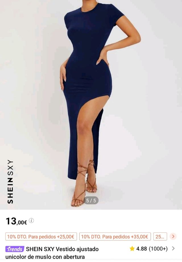 Vestido ajustado Shein