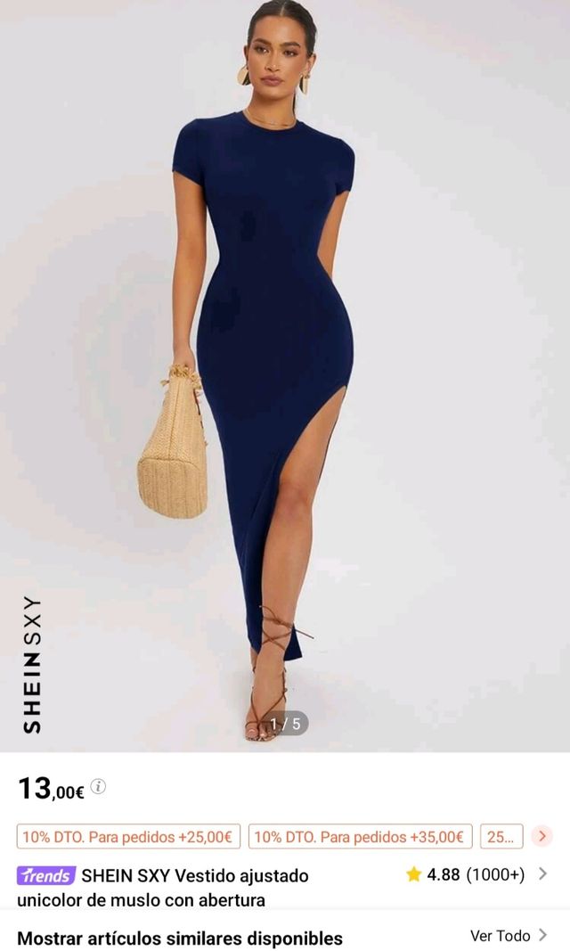 Vestido ajustado Shein