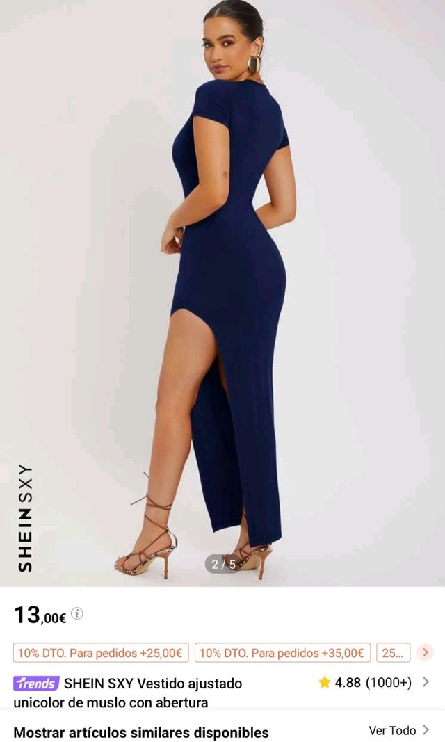 Vestido ajustado Shein