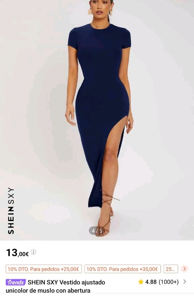 Vestido ajustado Shein