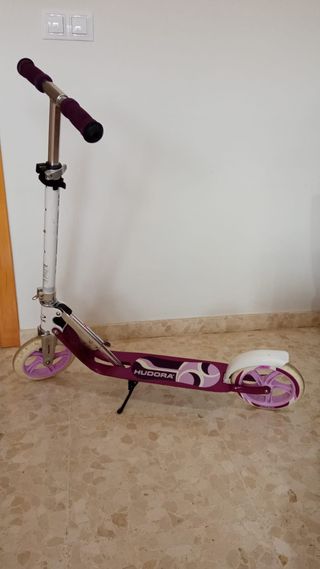 Patinete Hudora, color morado