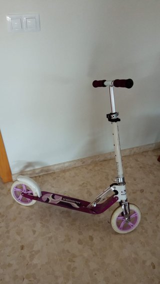 Patinete Hudora, color morado