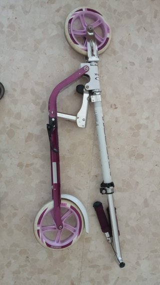 Patinete Hudora, color morado