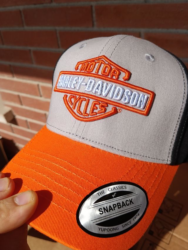 GORRA GRISNARANJA HD