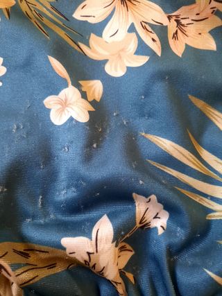 Vestido con estampado de flores