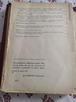 Libro San Giovanni Bosco - Storia Sacra