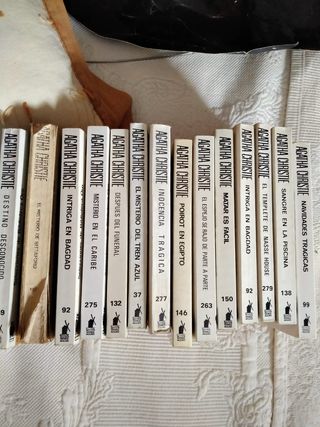 Novelas Agatha Christie ,buen estado