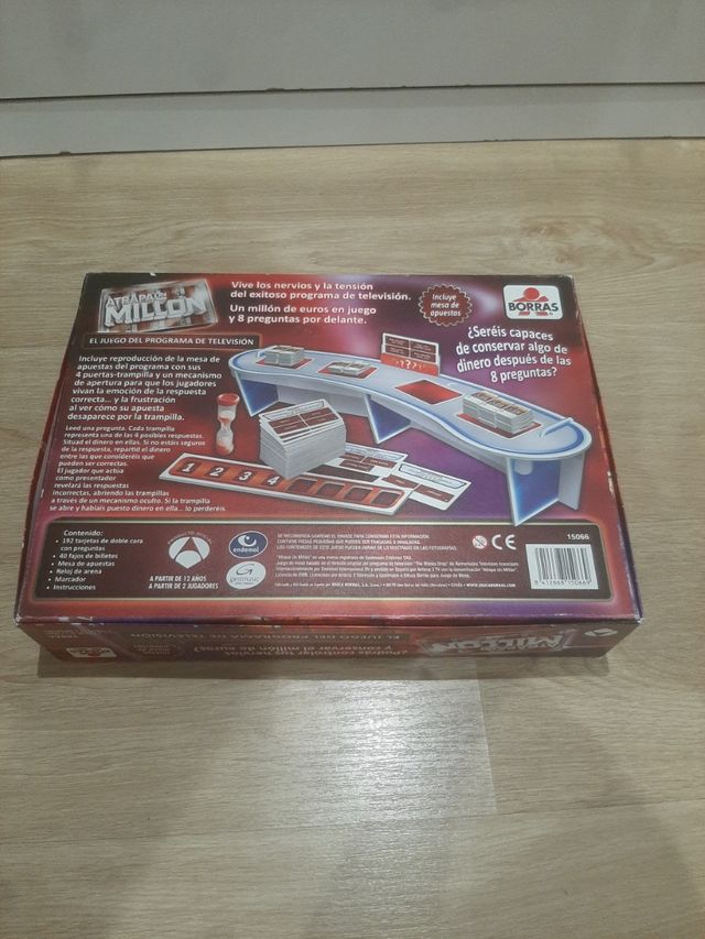 Atrapa un millón. Juego de mesa