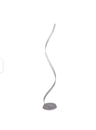 Lampara de pie led blanca