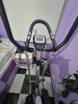 Bicicleta estática.