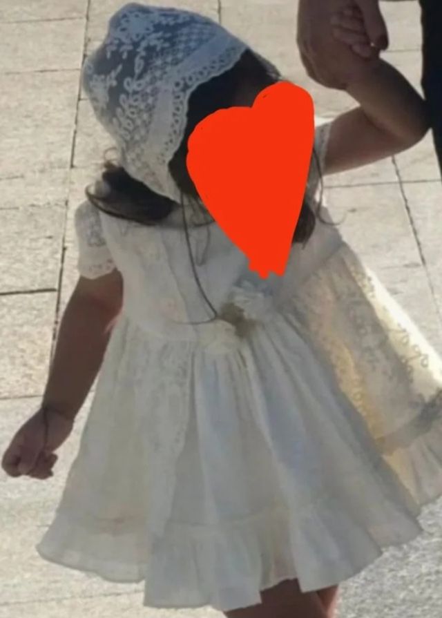 Vestido de Miranda  talla 2 años precioso