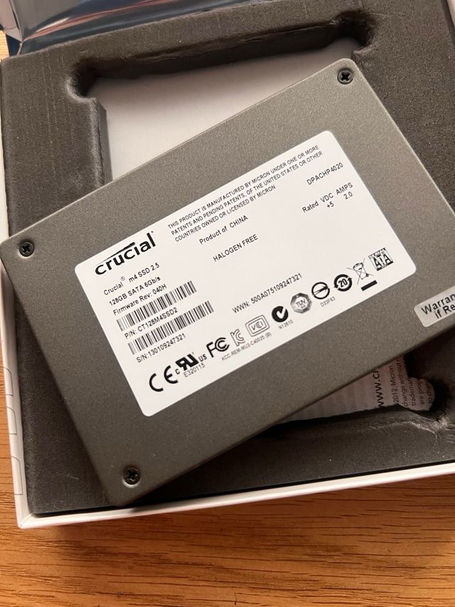 Crucial SSD M4 128 GB