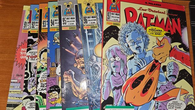 Fumetti Ratman dal 91 al 97
