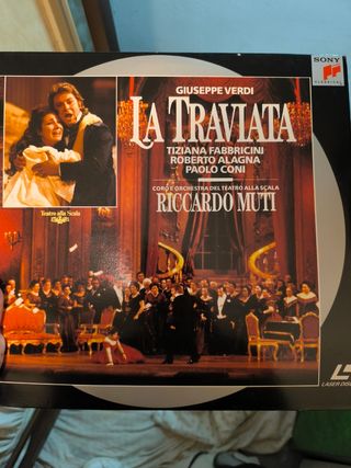 Laser disc La Traviata