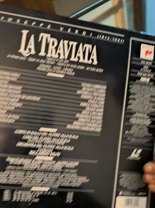 Laser disc La Traviata