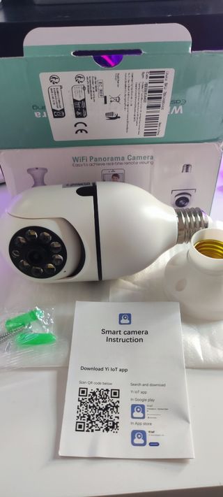 Nueva!!Cámara de vigilancia E27 con bombilla 5G