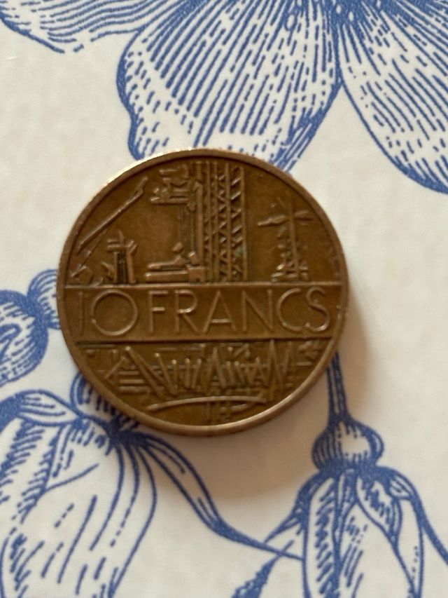 Vendo moneta 10 franchi francesi 1980