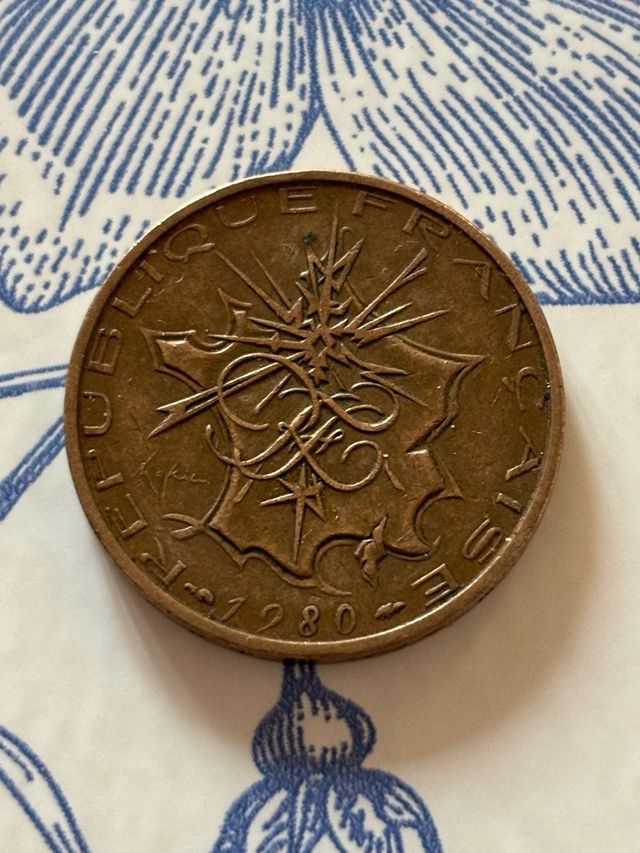 Vendo moneta 10 franchi francesi 1980