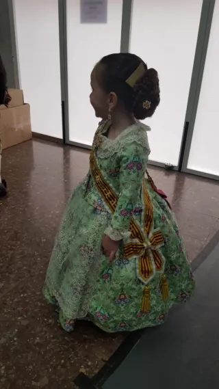 Traje fallera niña 2-5 años