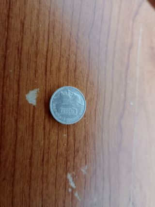 Monedas de una peseta