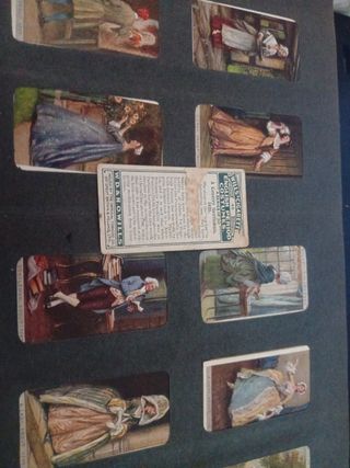 Colección de estampas cigarrillos inglese