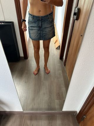 Falda vaquera 