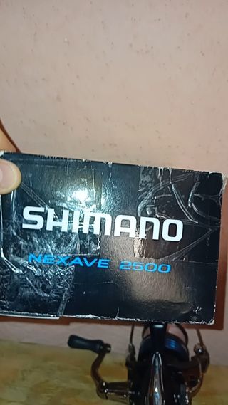 Mulinello da pesca shimano nexave 2500