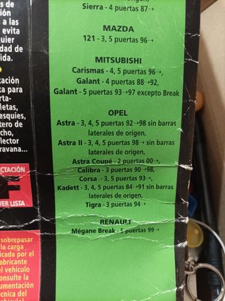 Baca de coche