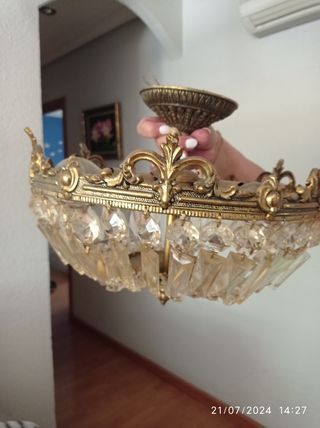 Lamparas cristal