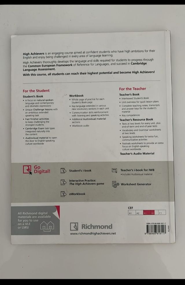 High Archievers Workbook B1