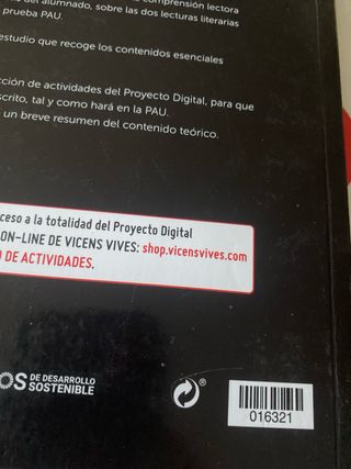 Dual lengua castellana 2 bachillerato