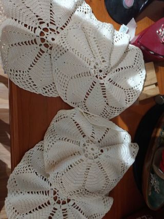 Tapetes de ganchillo hechos a mano