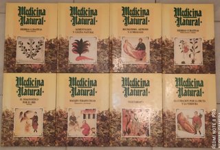 Libros antiguos Medicina Natural